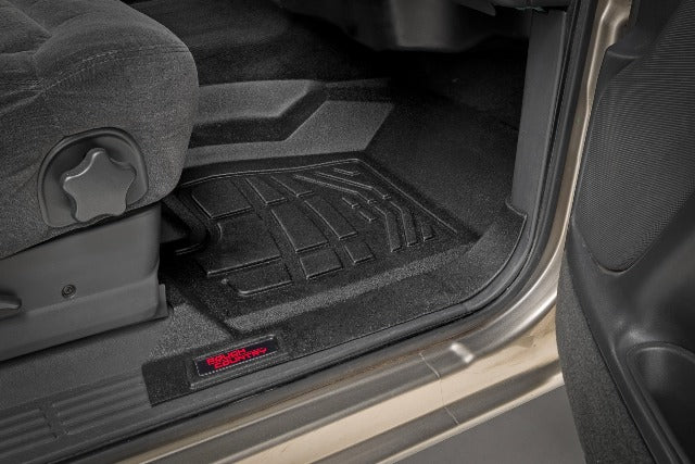 Rough Country SureFit Floor Mats FR & RR Chevy/GMC 1500 99-06 & Classic -3