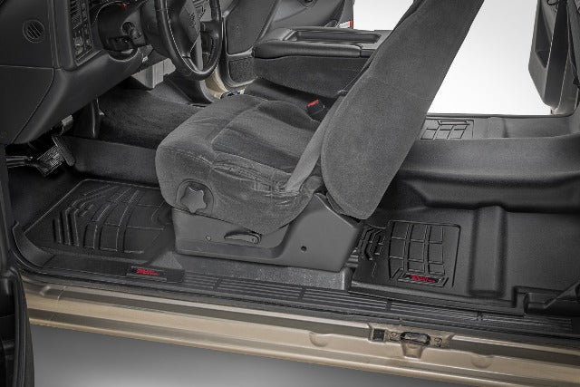Rough Country SureFit Floor Mats FR & RR Chevy/GMC 1500 99-06 & Classic SM29912A