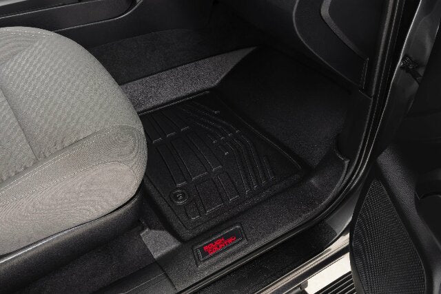 Rough Country Sure-Fit Floor Mats Front for Toyota Tacoma 2016-2023 SM7121