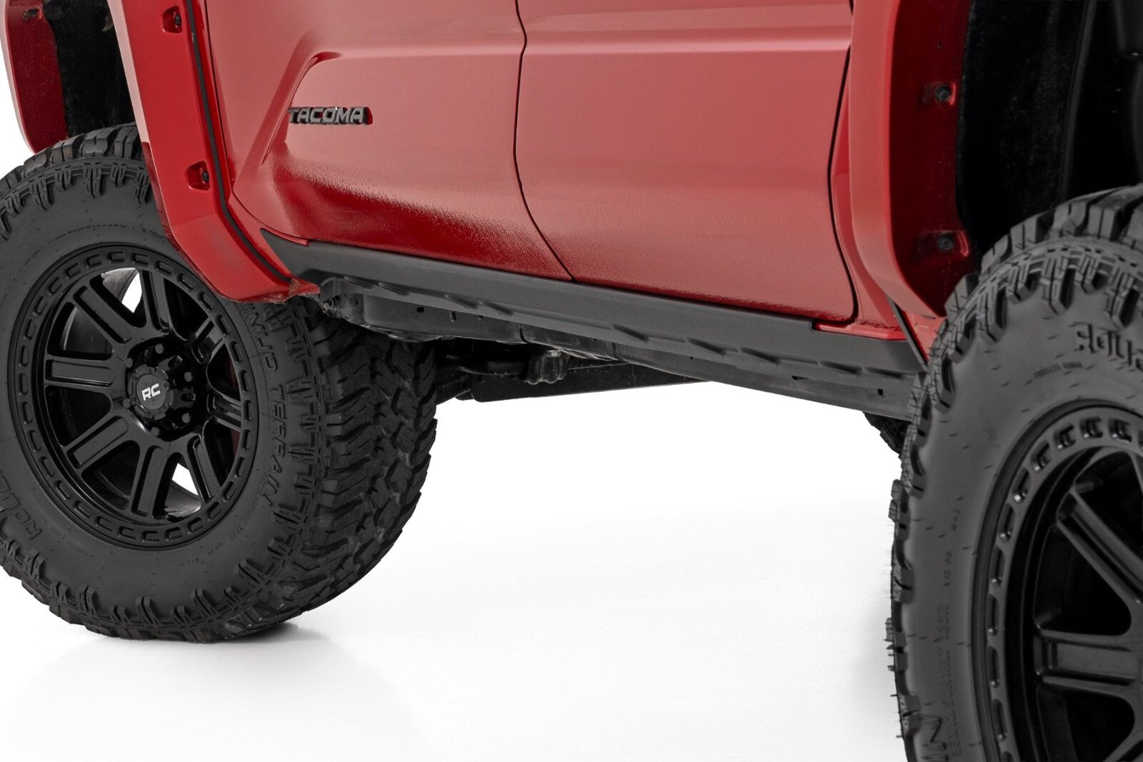 Rough Country Trail Cladding | Rocker Guard Plates | for Toyota Tacoma 2024-2026 TC13027
