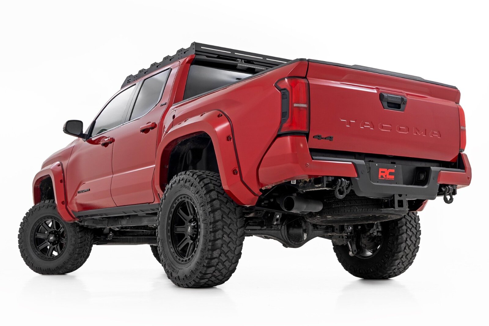 Rough Country Trail Cladding | Rocker Guard Plates | for Toyota Tacoma 2024-2026 TC13027