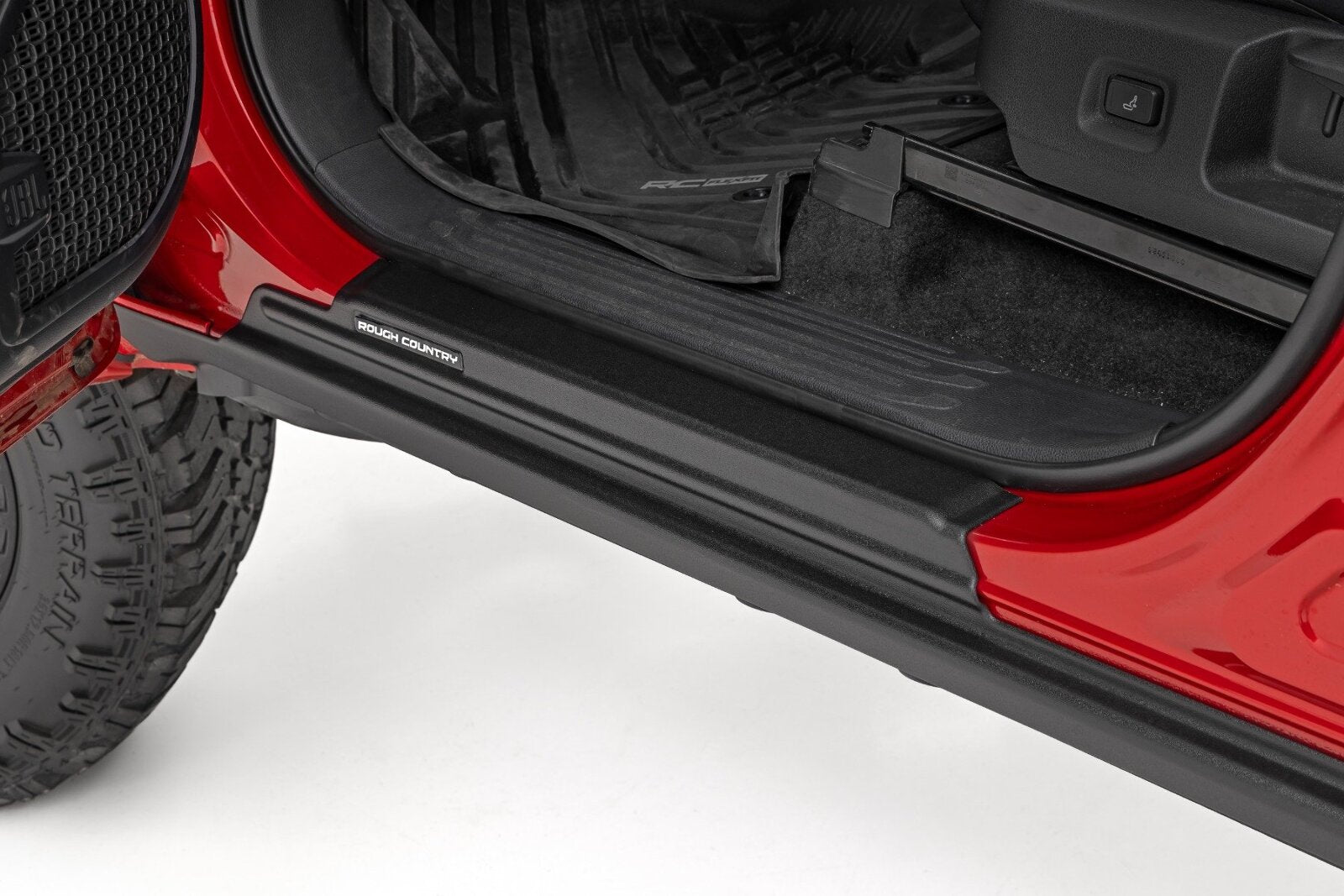 Rough Country Trail Cladding | Rocker Guard Plates | for Toyota Tacoma 2024-2026 TC13027