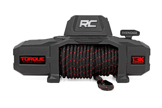 Rough Country 13000-Lb Torque Winch Synthetic Rope TS13000S
