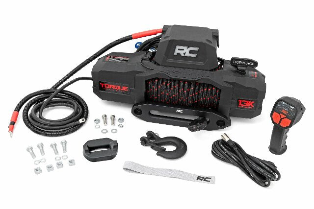 Rough Country 13000-Lb Torque Winch Synthetic Rope TS13000S