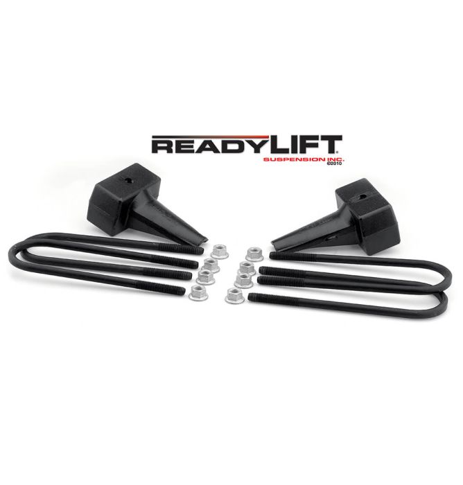 ReadyLift 4" Rear Block Kit - Ford Super Duty (1-pc Drive Shaft Only) 1999-2010