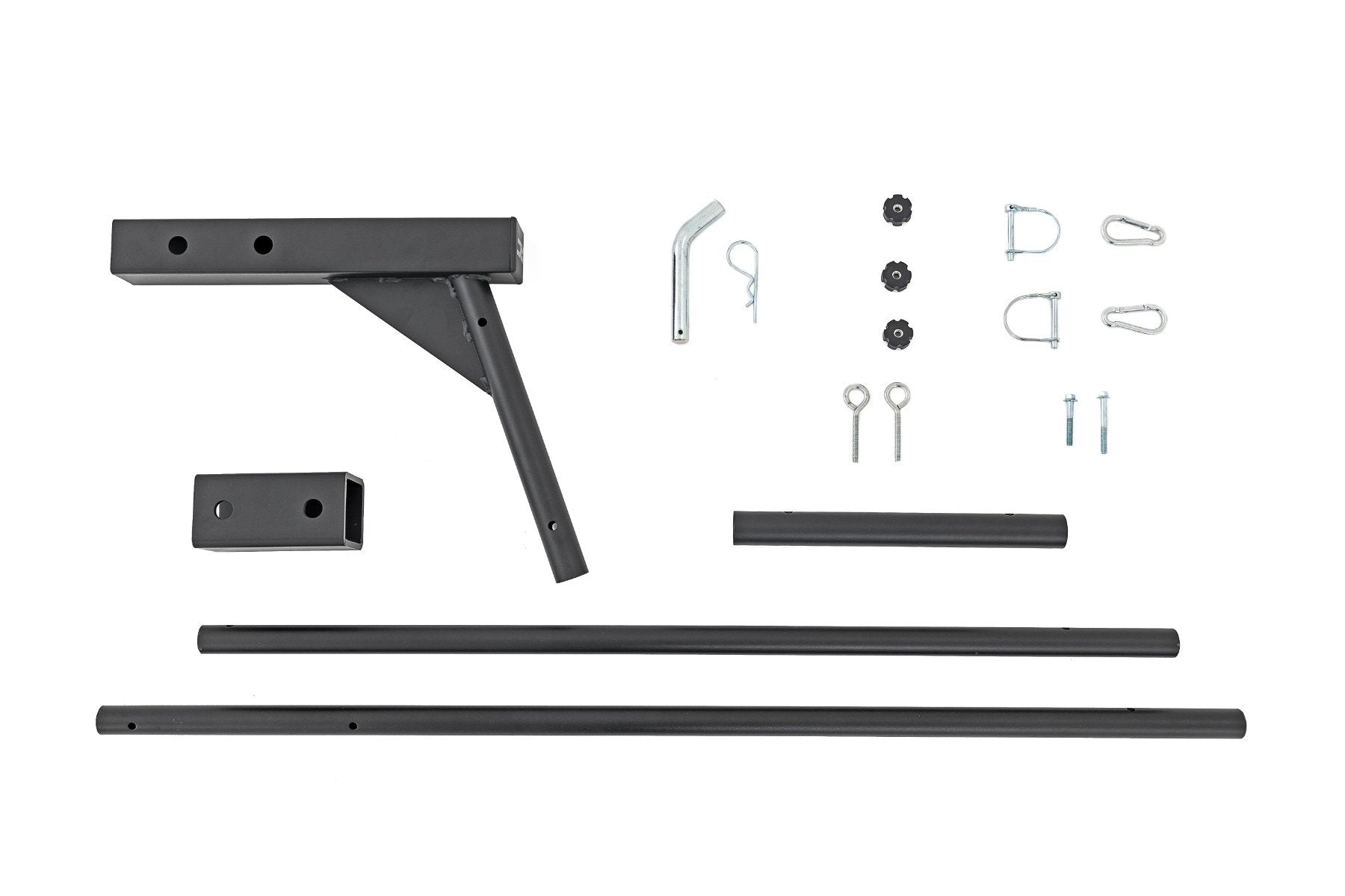 Rough Country Flag Pole Holder Single 2 & 2.5" Hitch w/ Flag Pole 117520