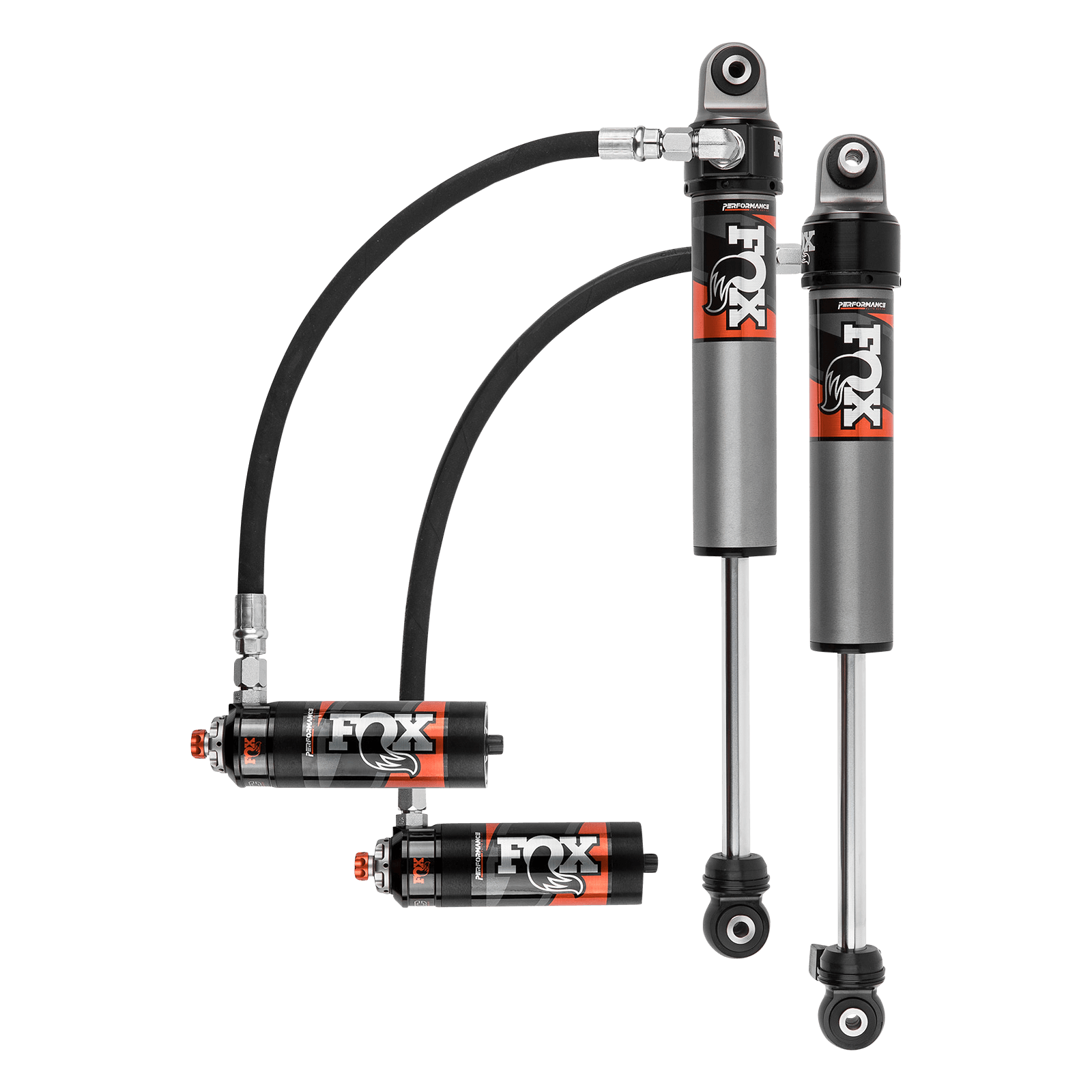 FOX 2.5 Reservoir Front Shocks Adjustable | Performance Elite | 4.5-6 Inch Lift | Wrangler JL (18-25)
