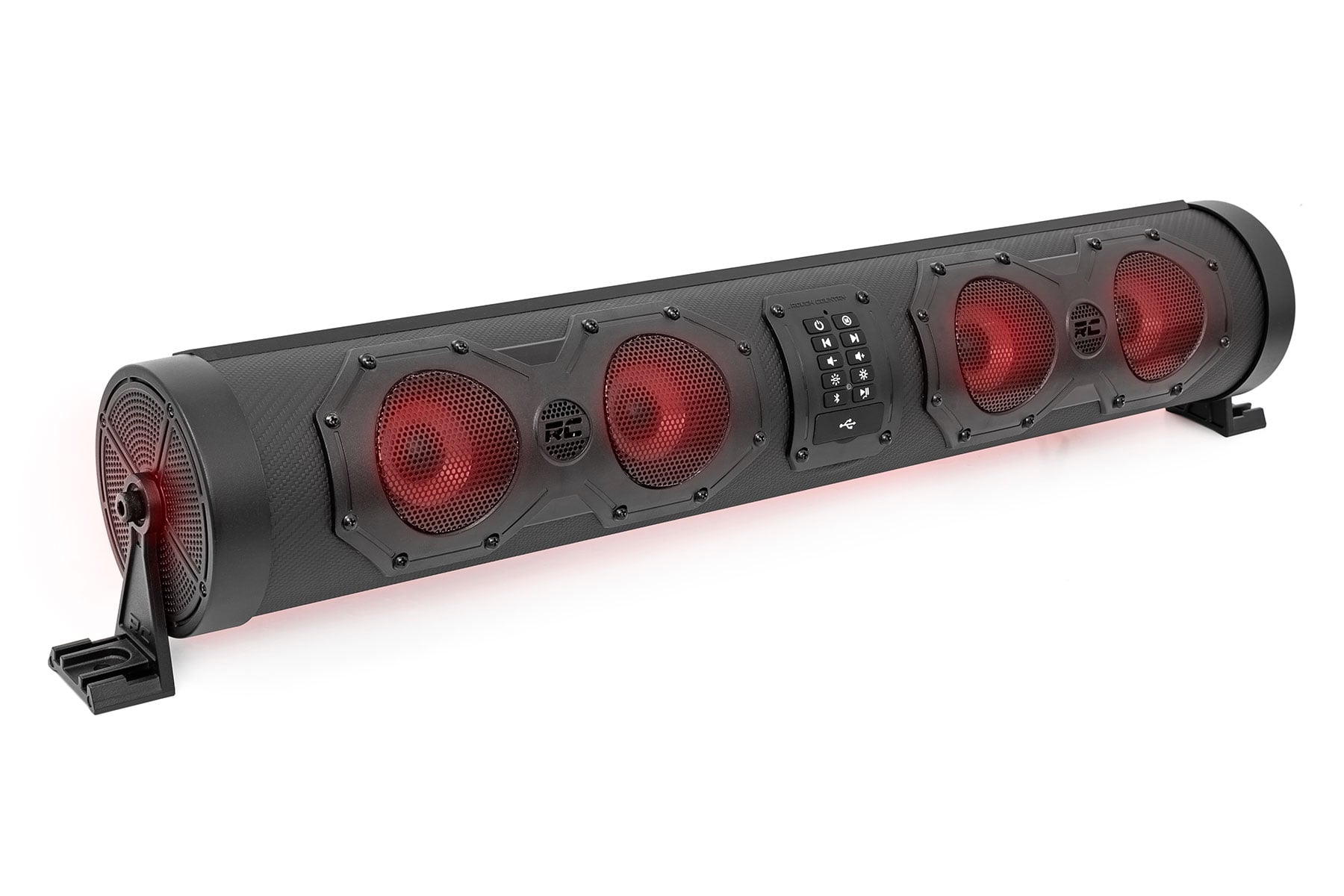 Rough Country Bluetooth LED Soundbar | 8 Speaker | IP66 Waterproof | UTV/ATV 99515_A