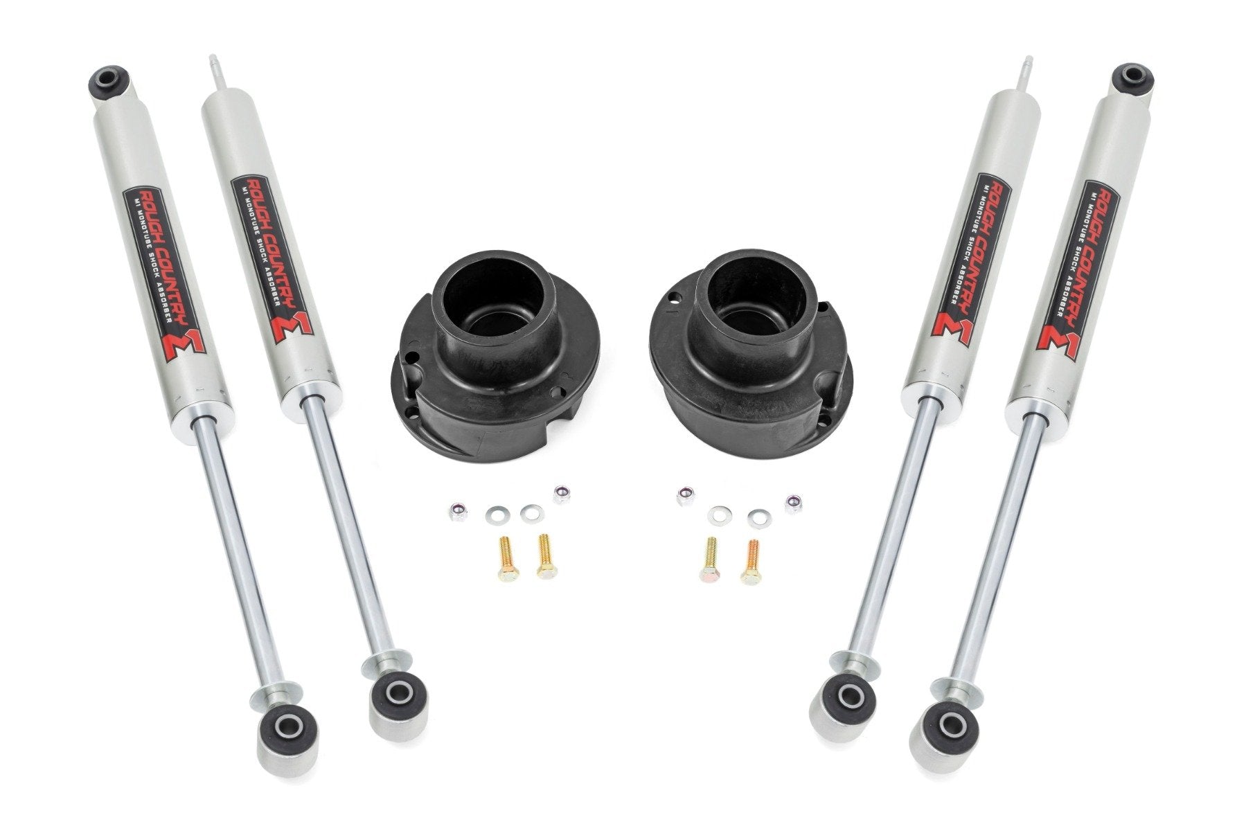 Rough Country 2.5 Inch Leveling Kit RR Leaf M1 Ram 2500 2014-2023 37740