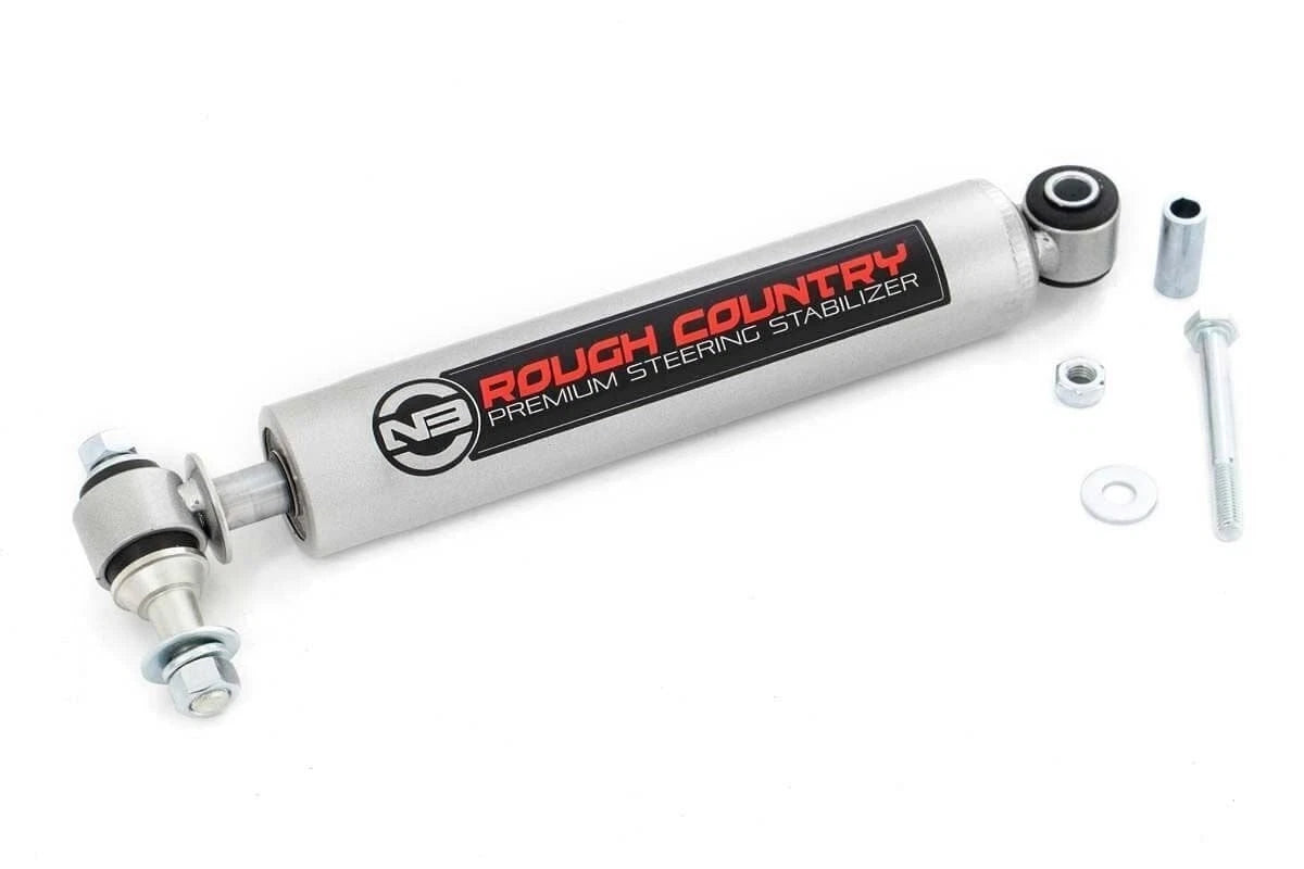 Rough Country Replacement N3 Steering Stabilizer for 07-18 Wrangler JK 8731930REP