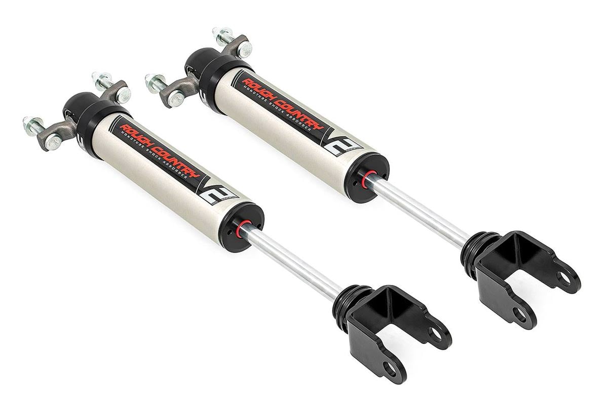 Rough Country Chevy/GMC Silverado/Sierra 2500/3500HD 11-21 V2 Shocks Pair 2.5-3" 760832_A