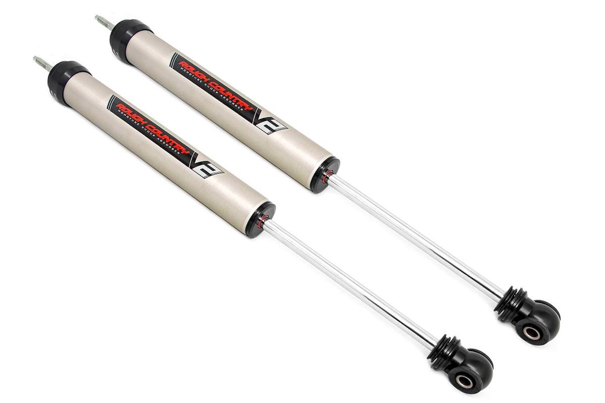 Rough Country Chevy/GMC Silverado/Sierra 2500/3500 HD 99-10 V2 Front Shocks 0-4" 760763_E
