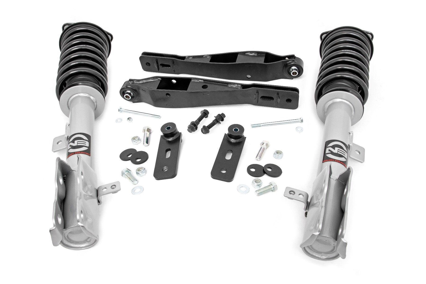 Rough Country 2in For Jeep Suspension Lift Kit 10-17 Patriot 4wd/ 12-17 Compass 66531