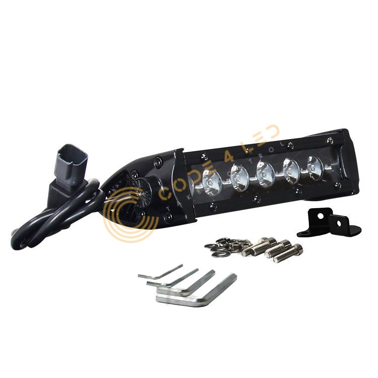 Code 4 LED Supply Single Row Stealth 31 inch 150 watt Curved Light Bar (C4-SST-31150-CRV)