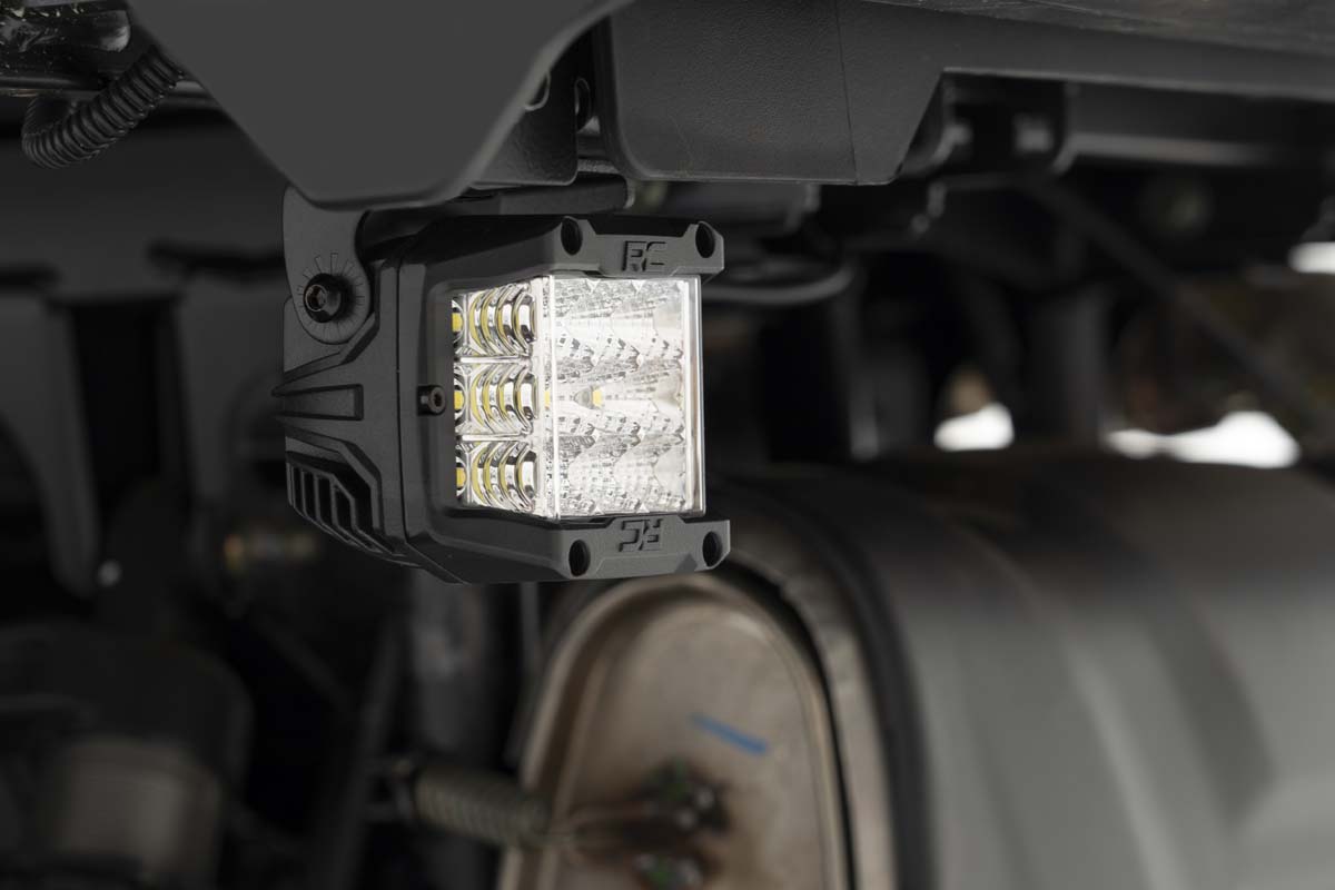 Rough Country Polaris 3" Cube Under Bed Wide Angle LED Kit 18-20 General 93032