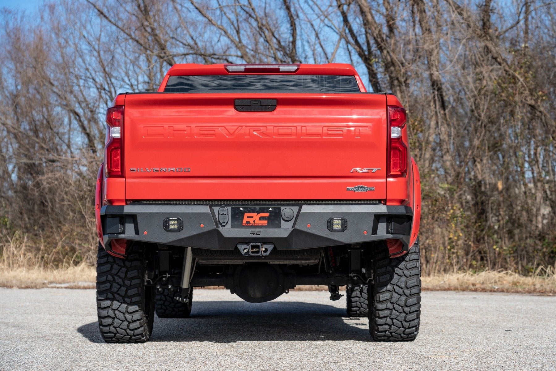 Rough Country Heavy-Duty Rear LED Bumper Chevy 1500 19-22 10758