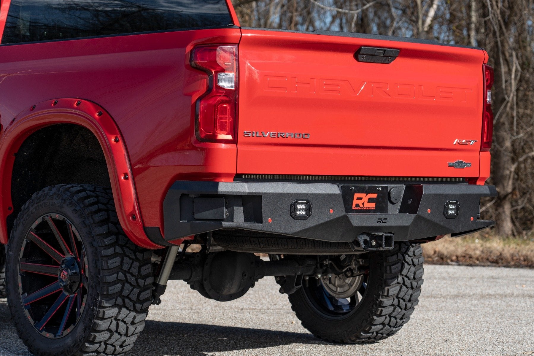 Rough Country Heavy-Duty Rear LED Bumper Chevy 1500 19-22 10758