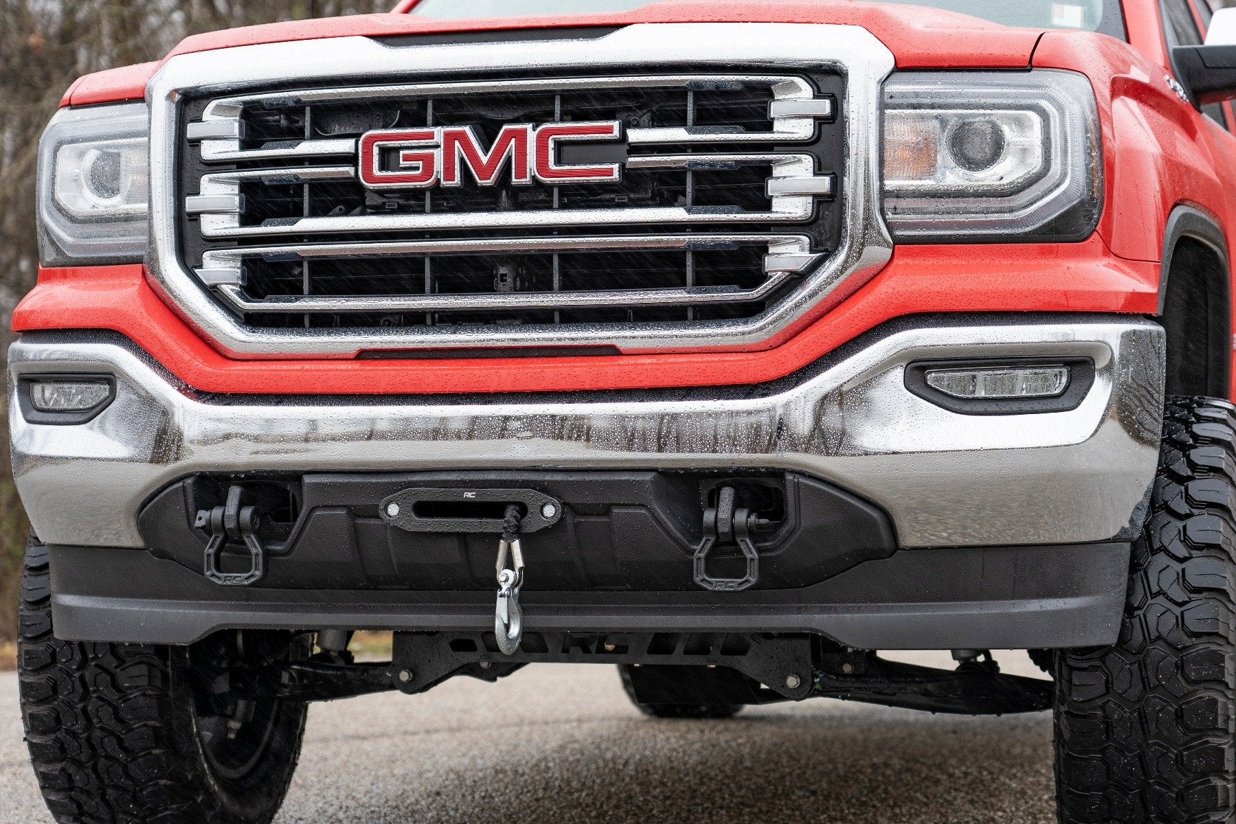Rough Country GM Hidden Winch Mounting Plate 14-18 Silverado/Sierra 1500 PU 11004