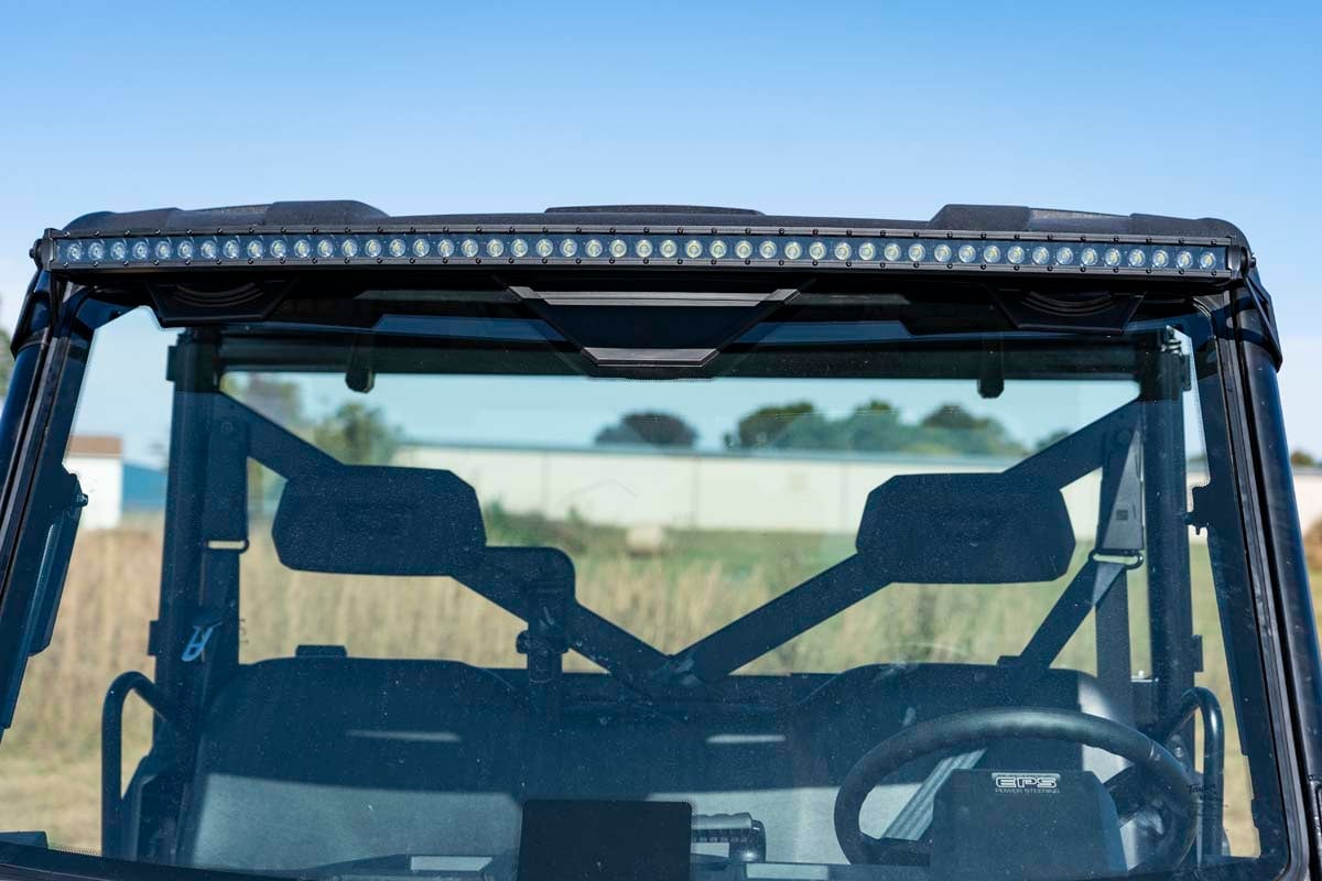 Rough Country LED Light | Rear Mount | 50" Black Pair | Polaris Ranger 1000/Ranger XP 900/1000