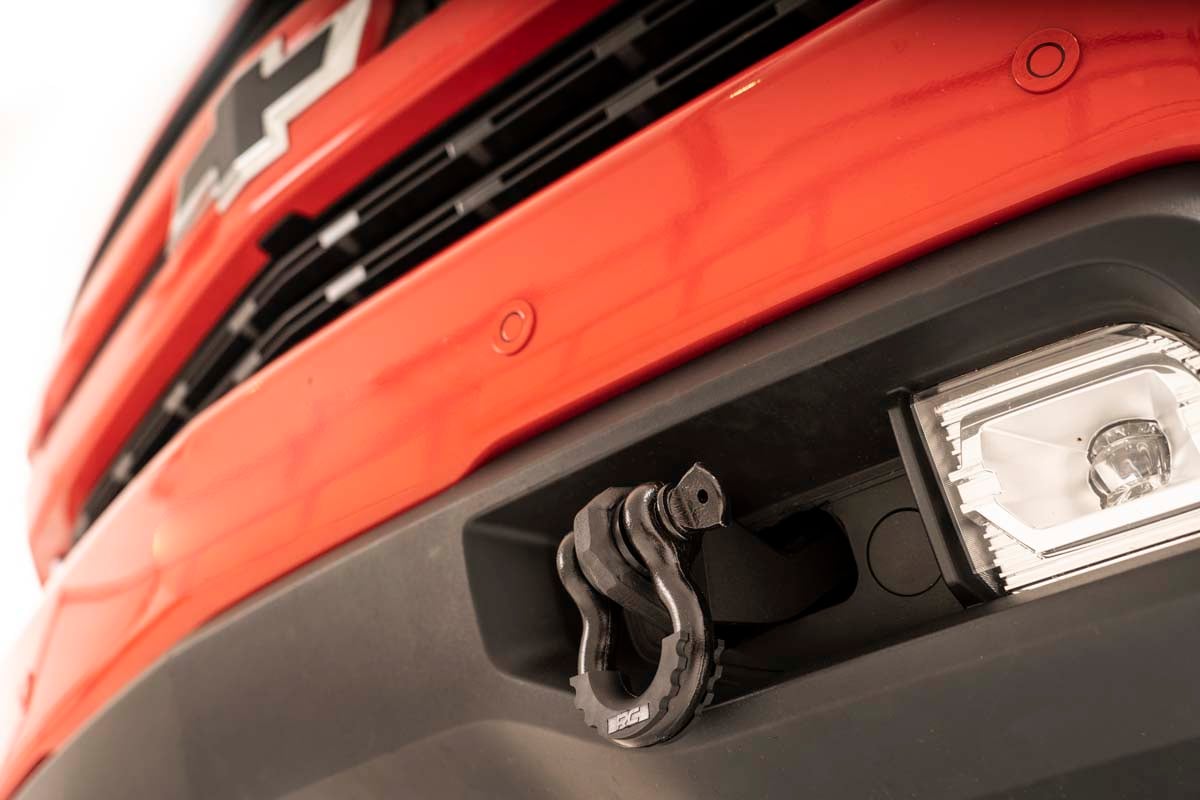 Rough Country Chevy Tow Hook to Shackle Conversion Kit Chevy Silverado 1500 RS155