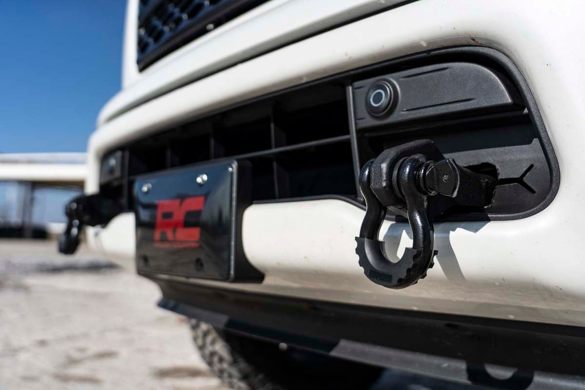 Rough Country Nissan Tow Hook to Shackle Conversion Kit 17-20 Titan RS149