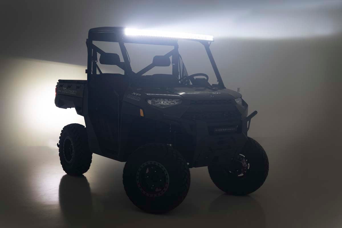 Rough Country LED Front Mount 50" Black Polaris Ranger 1000/Ranger XP 900/1000 93128