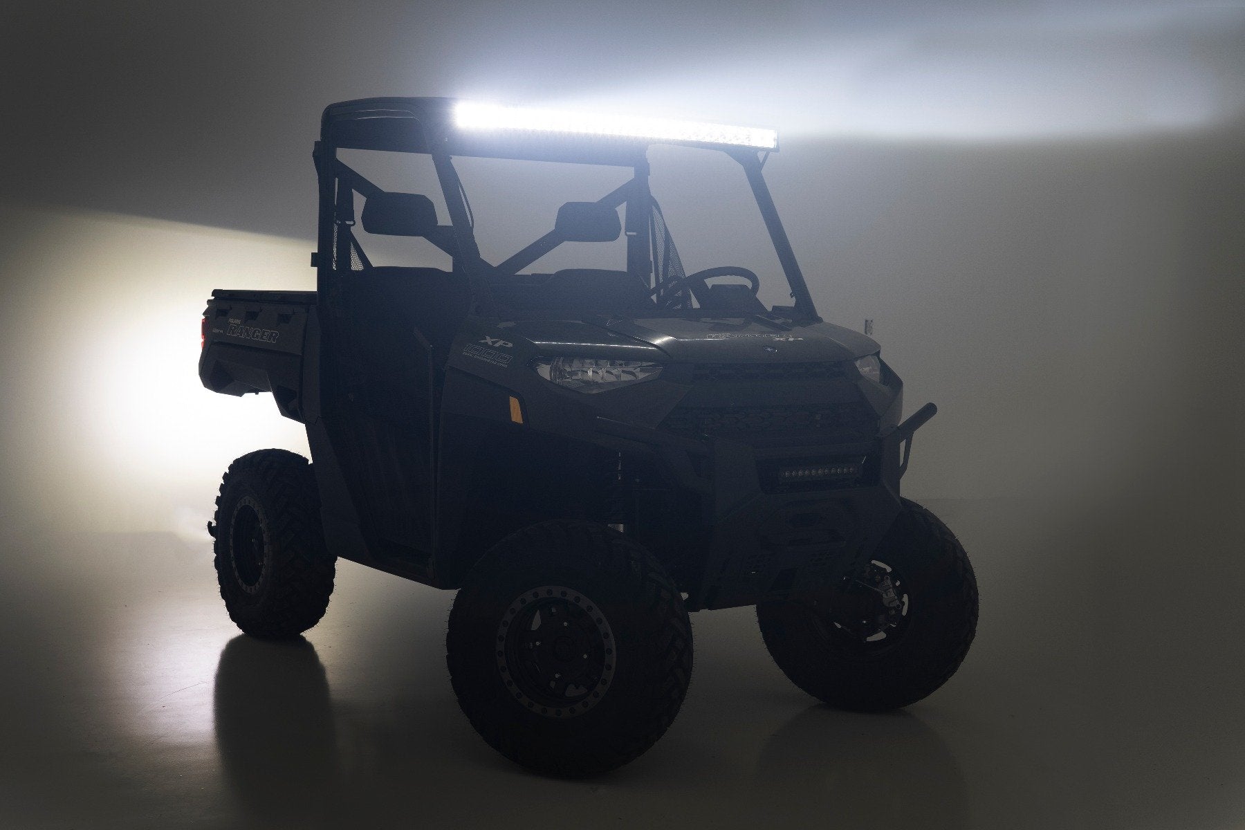 Rough Country LED Light | Rear Mount | 50" Black Pair | Polaris Ranger 1000/Ranger XP 900/1000