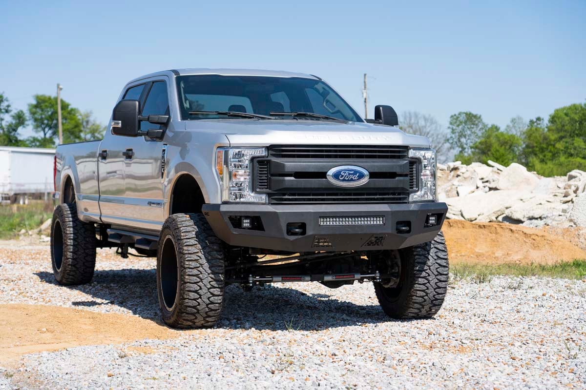 Rough Country Ford Heavy-Duty Front LED Bumper 17-22 F-250/F-350 10787