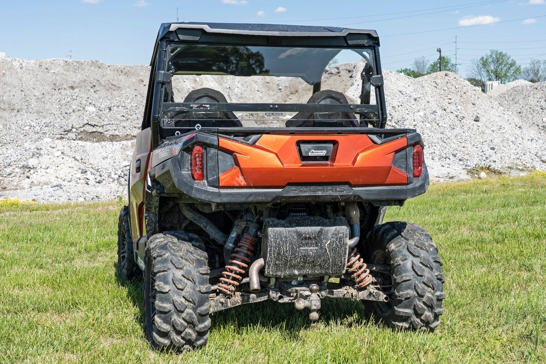 Scratch Resistant Rear Windshield 16-22Polaris General 98162012