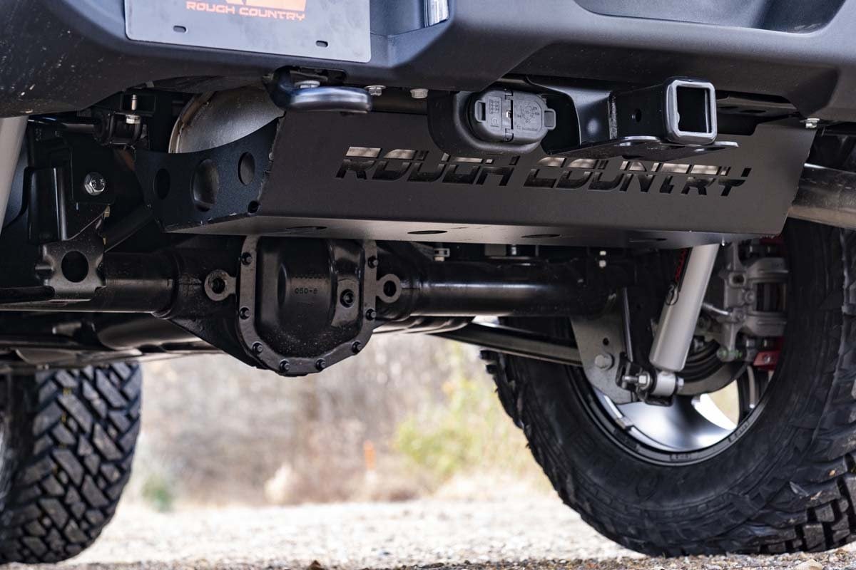 Rough Country Muffler Skid Plate Jeep Wrangler JL 18-23 10599