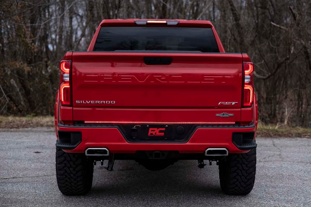 Rough Country 49-inch Premium Quad-Row Multi-Function LED Tailgate Light Strip 78849