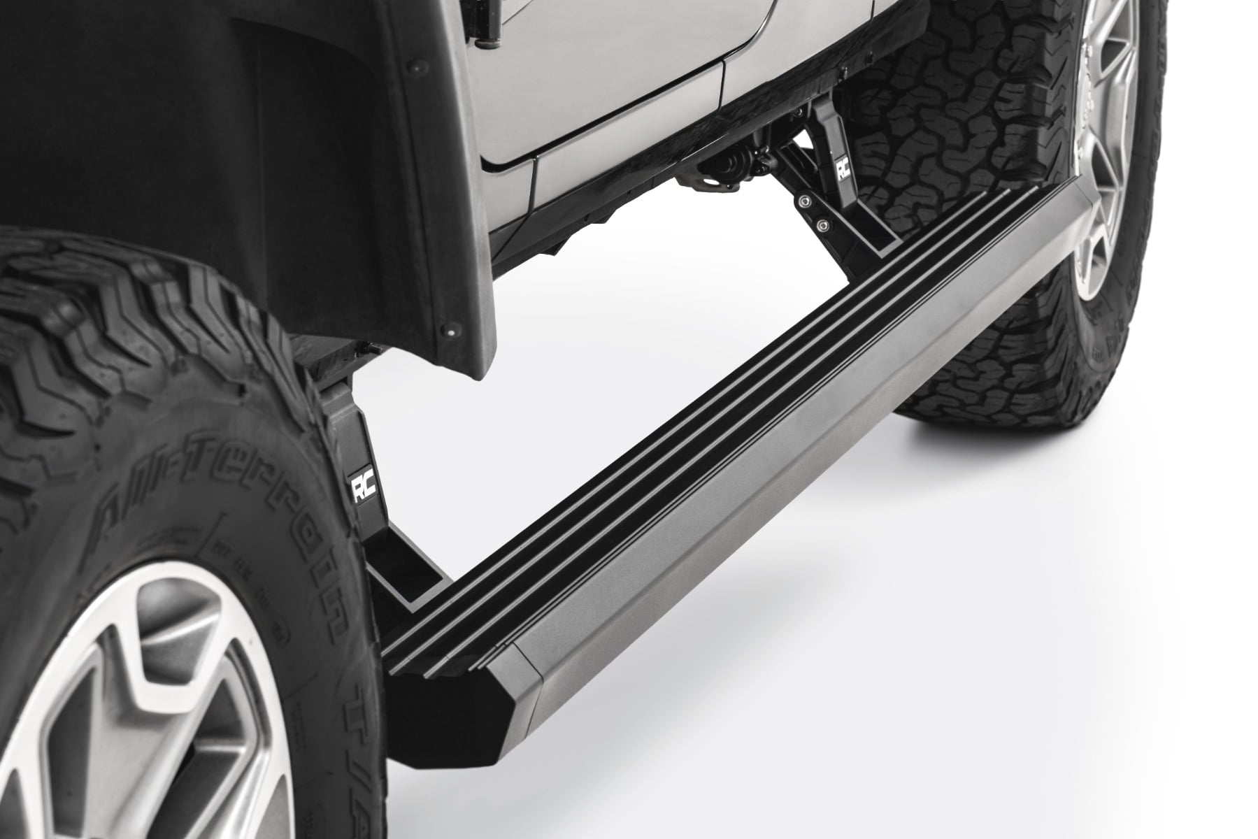 Rough Country Power Running Boards for Jeep Wrangler Unlimited 2007-2018 4 Door ESR610330