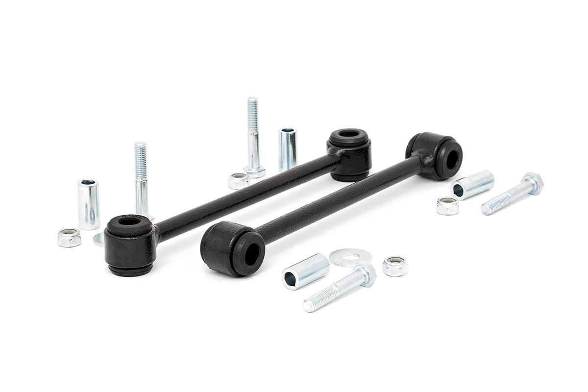 Rough Country Jeep Rear Sway-bar Links 4-6in Lifts 97-06 Wrangler TJ 1015