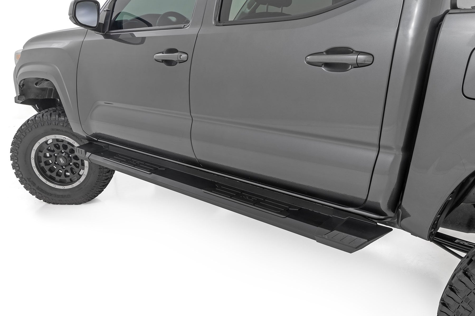 Rough Country HD2 Running Boards Double Cab Toyota Tacoma 05-23 SRB051785A
