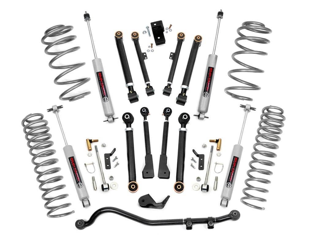 Rough Country 2.5" X-Series Suspension Lift Kit for Jeep Wrangler TJ 97-06 4 Cyl 61120