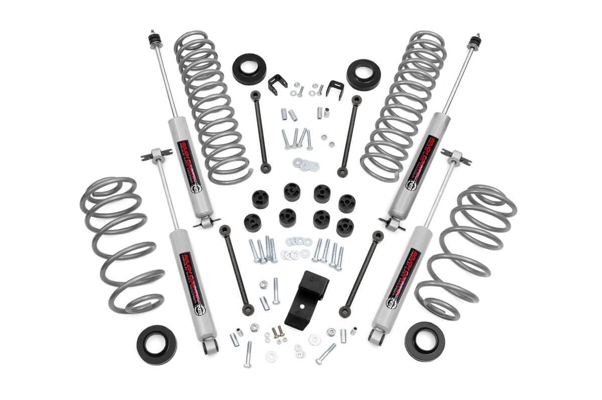 Rough Country 3.25" Susp Lift Kit for Wrangler TJ 03-06 4.0 Engine Models 644.20