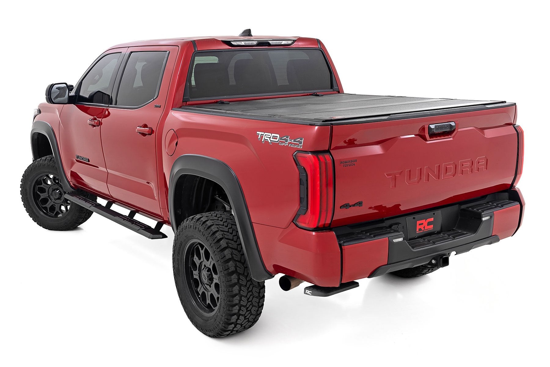 Rough Country TR2 Running Boards | CrewMax | for Toyota Tundra (2022-2026) 95000
