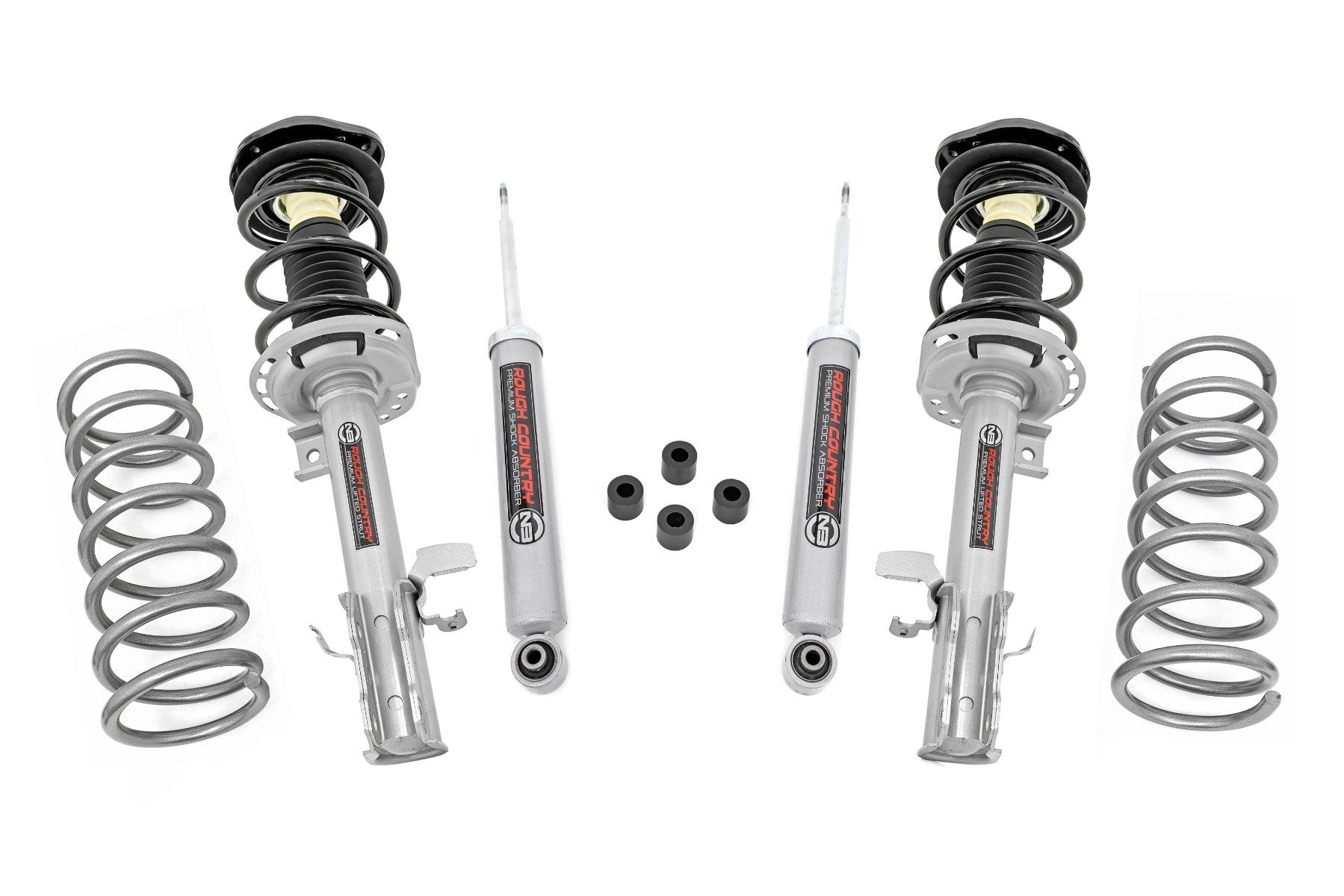 Rough Country 1.5 Inch Lift Kit Lifted Struts for Ford Bronco Sport 2021-2025 40131
