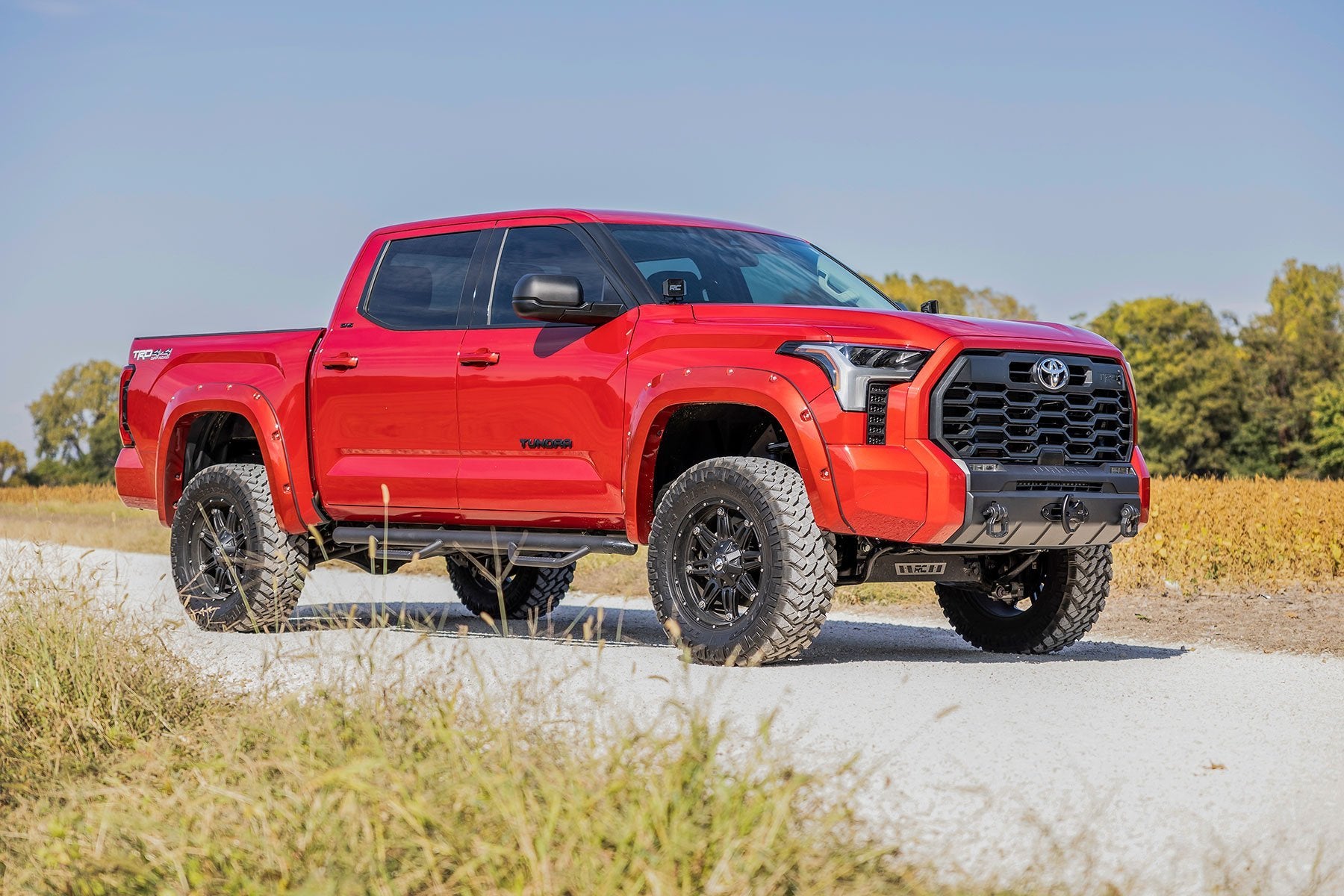 Rough Country Pocket Fender Flares 4W5 Solar Octane for Toyota Tundra 22-25 F-T11413-4W5