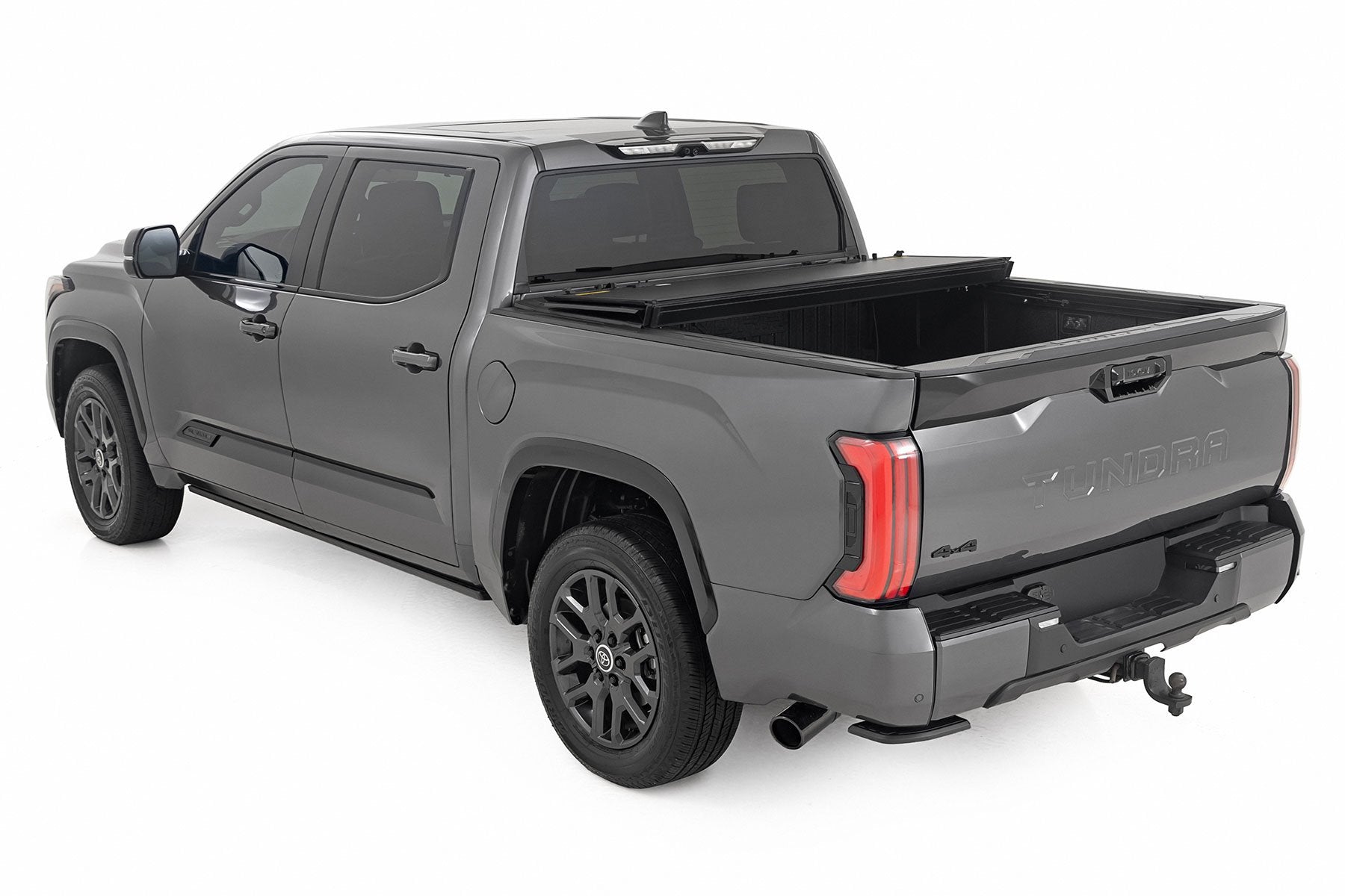 Rough Country Hard Tri-Fold Flip Up Bed Cover 5'7" Toyota Tundra 22-23 49514551