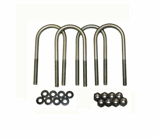 U-bolts Dana 35 Axle fits Jeep Cherokee XJ 1984-2001 (2.75" Wide x 8.5" Long)