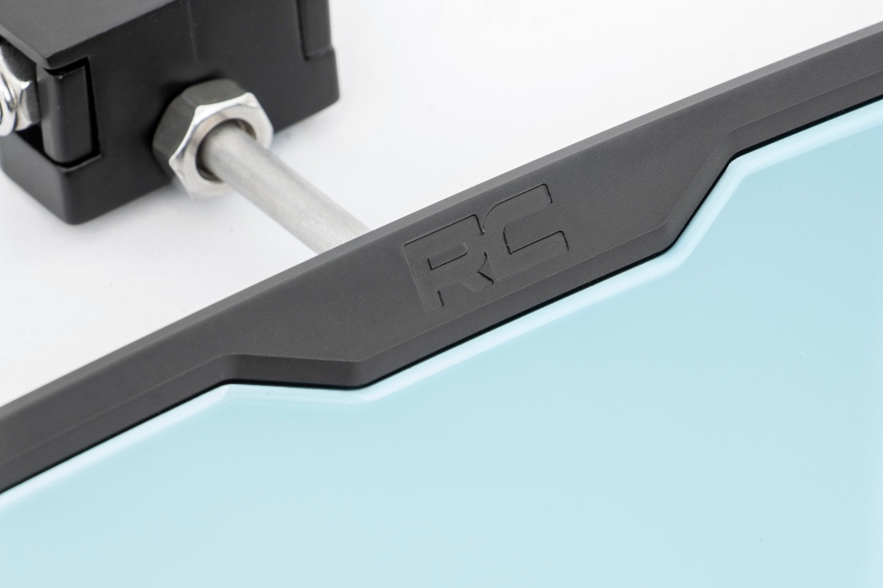 UTV Aluminum Rear View Mirror Dome Light 12" 1.75-2" Mount