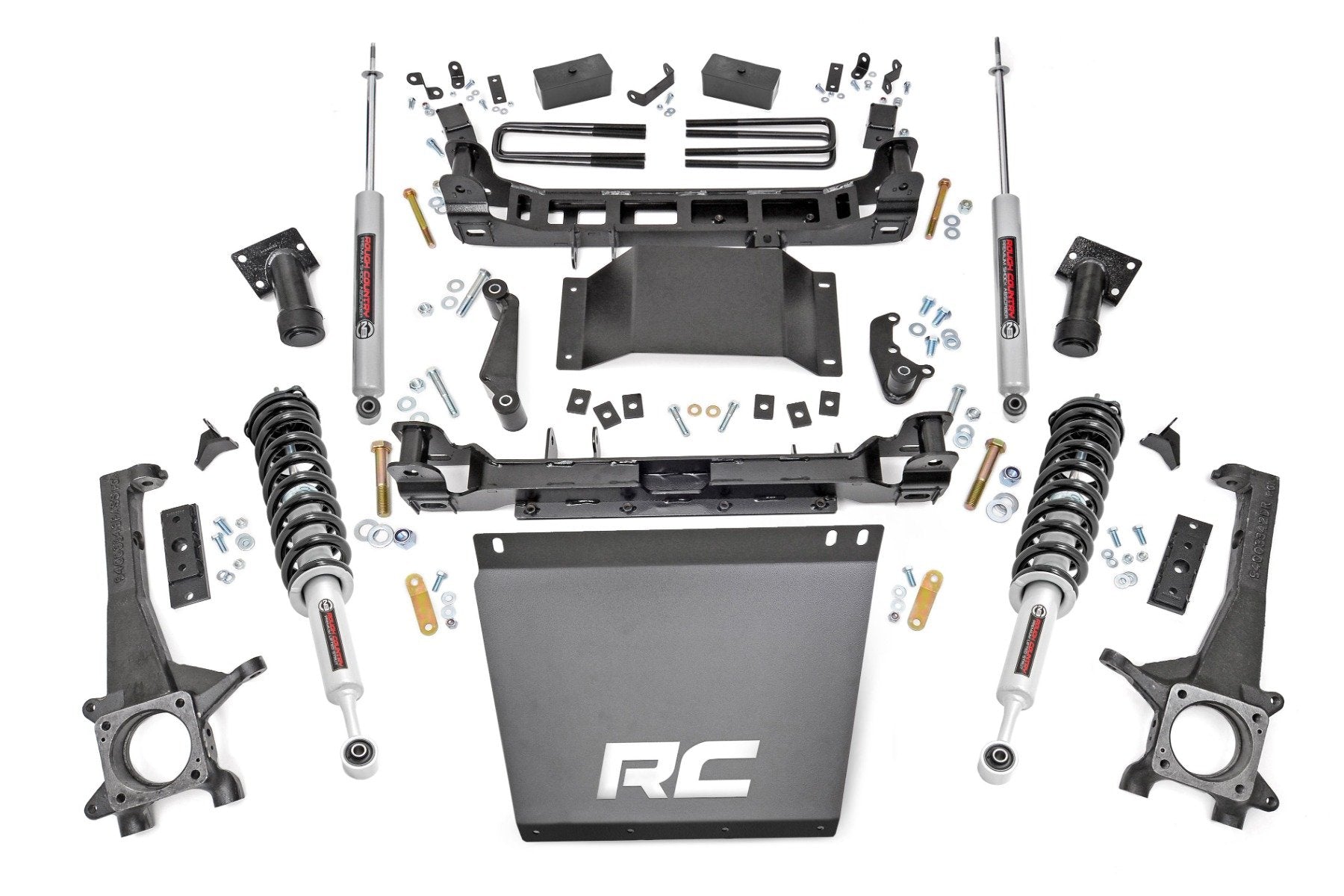 Rough Country 4" Lift Kit N3 Struts for Toyota Tacoma 16-23 75731