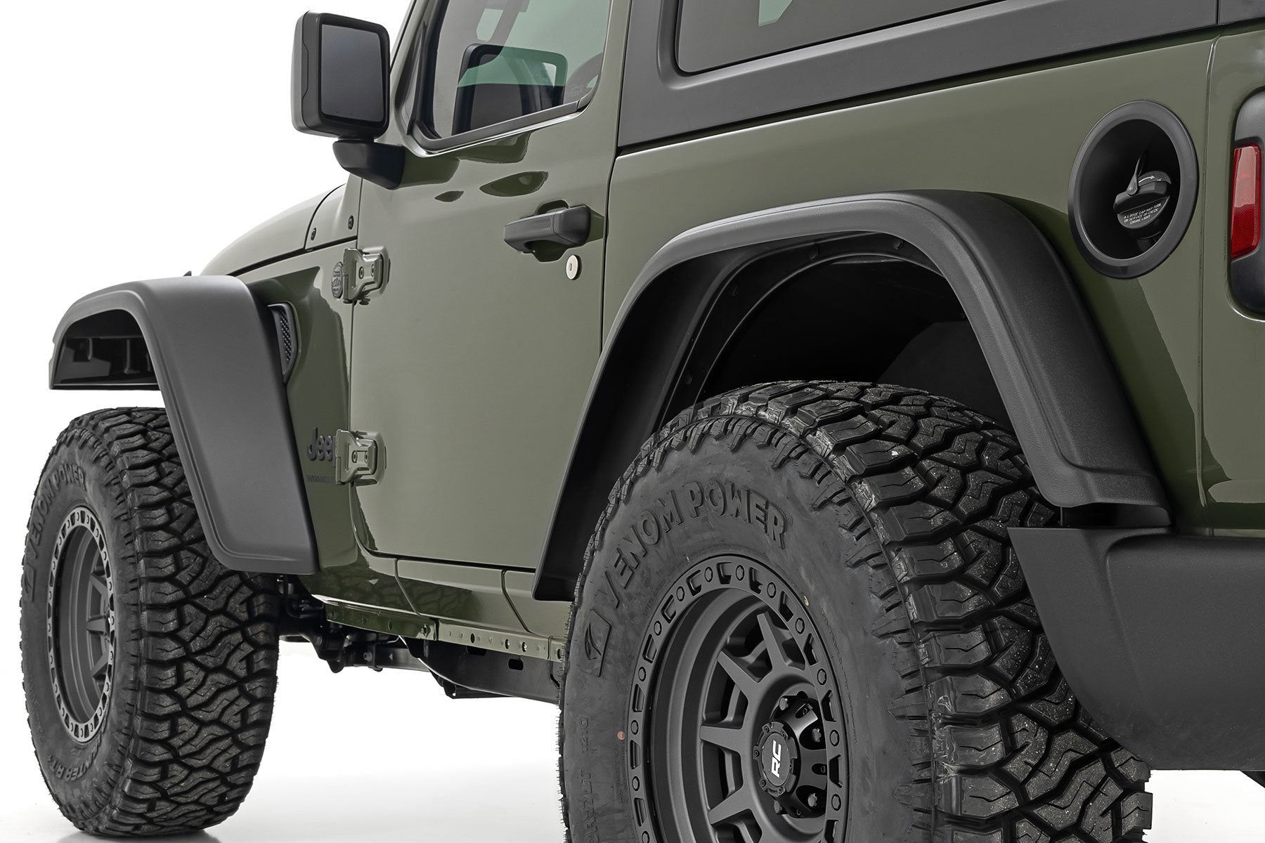 WF1 Fender Flares Jeep Wrangler Unlimited JLU 18-23 A-J01822