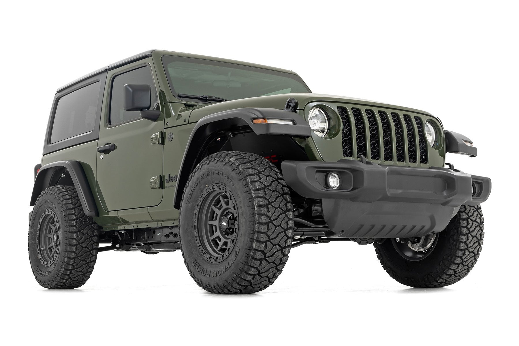 Rough Country 3.5" Lift Kit | C/A Drop | Front D/S | M1 | for Jeep Wrangler JL 4WD (2024-2025) 94140