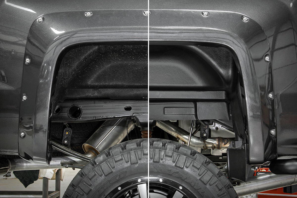 Rough Country Chevrolet Rear Wheel Well Liners 15-19 2500HD/3500HD PU 4215