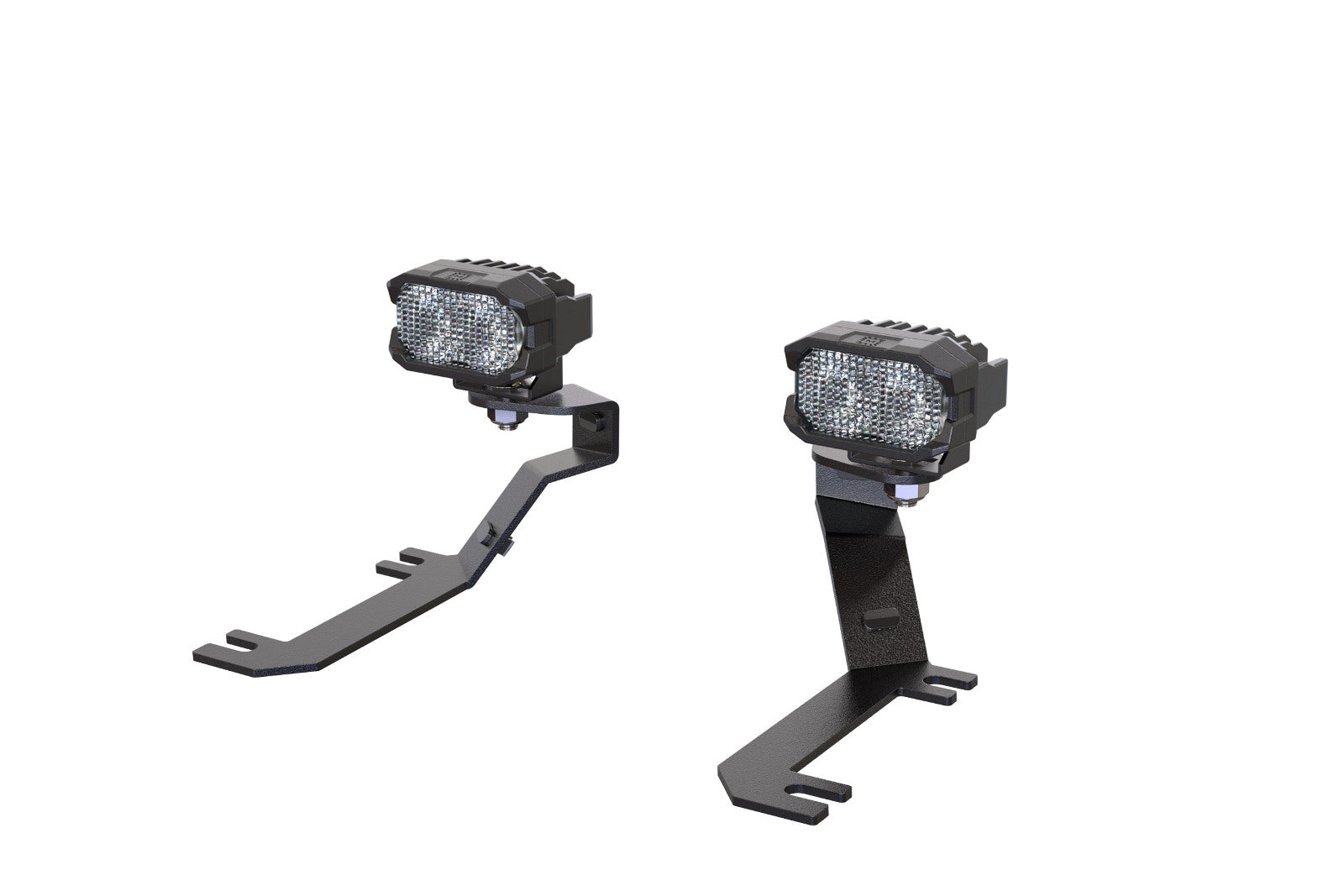 Morimoto 2Banger Ditch Light Kit: 2019+ Sierra 1500 (NCS Yellow Flood Beam) -1