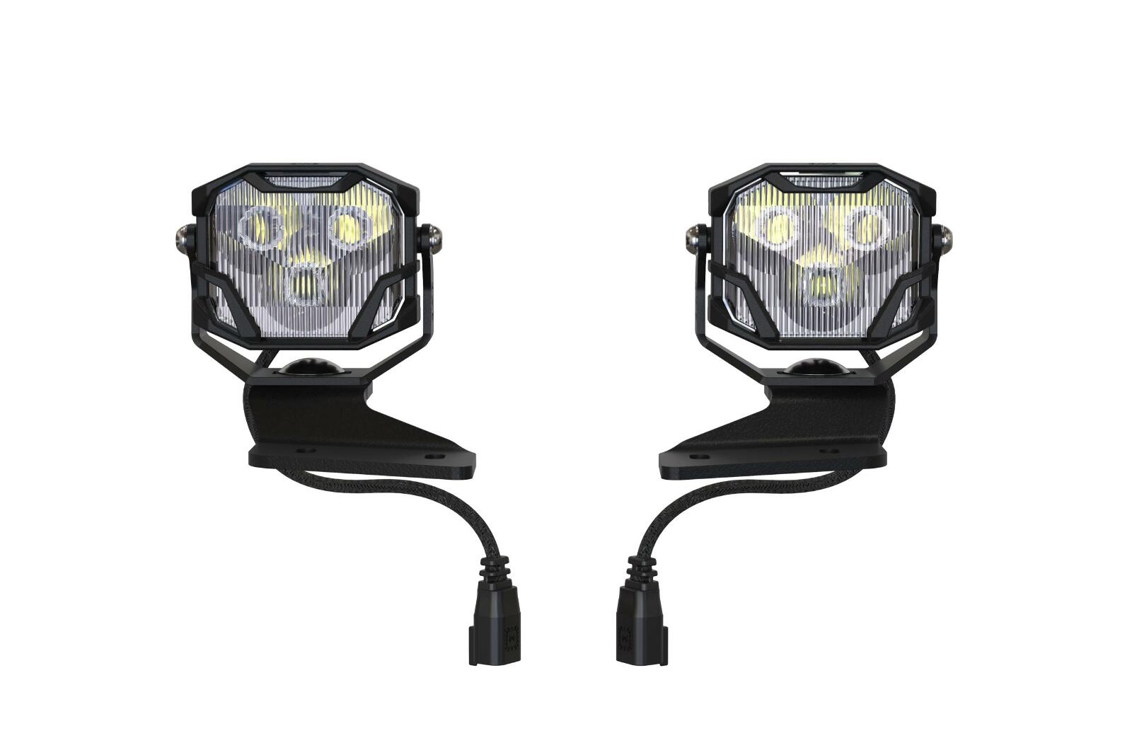 Morimoto Profile Morimoto Ditch Light Brackets Bronco (21+, Set) -2