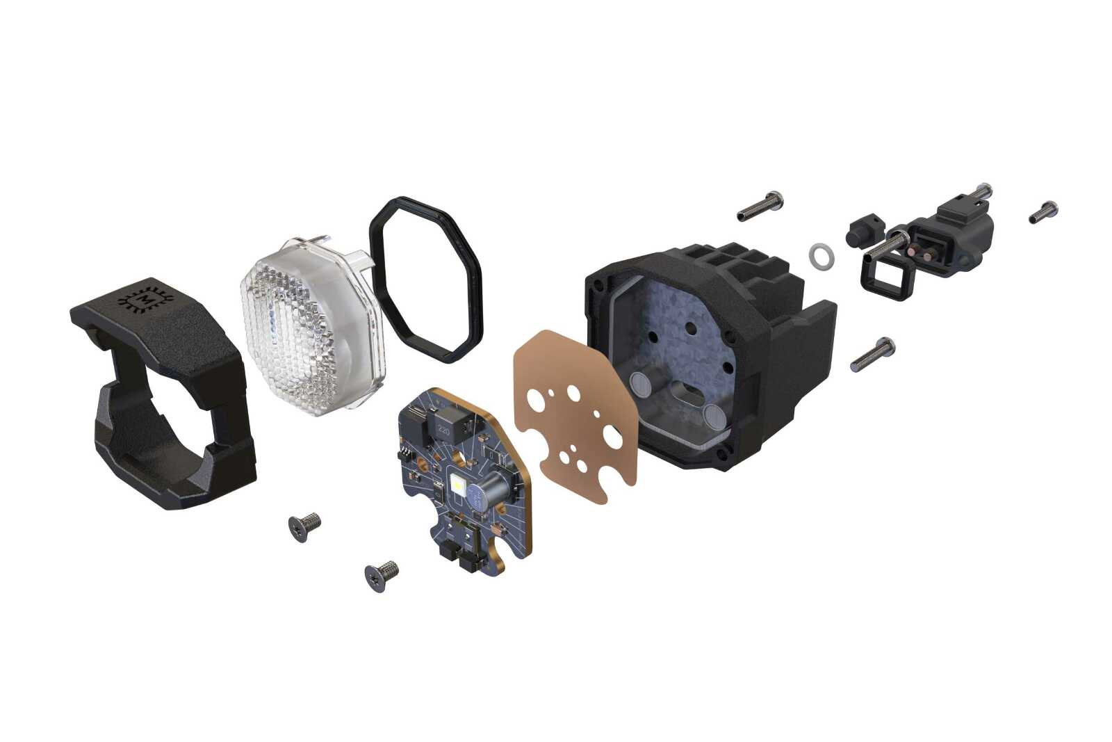 Morimoto 1Banger HXB LED Pod (Combo / White / Set) -3