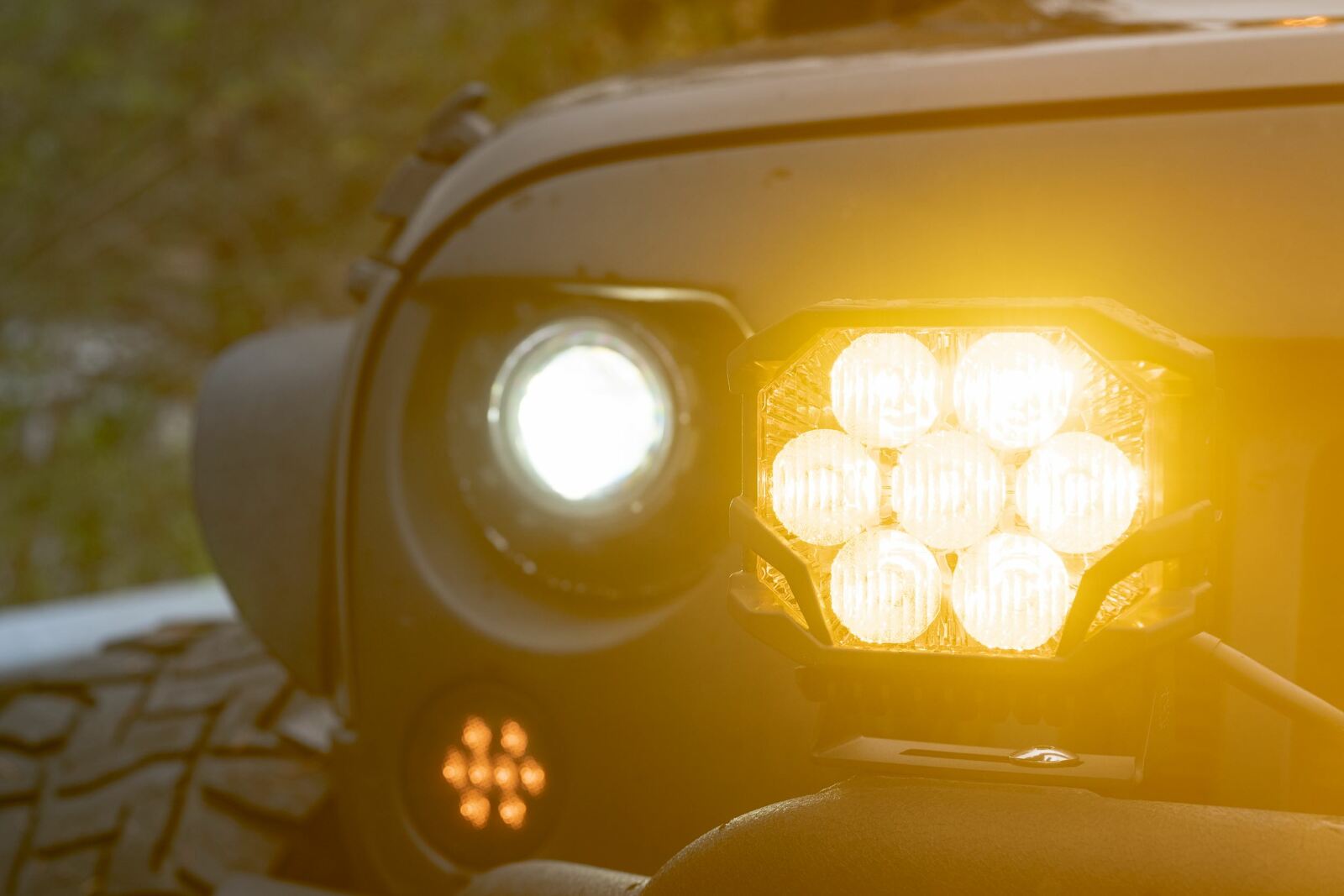 Morimoto BigBanger NCS LED Pod (Spot / Yellow / Each) -8